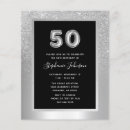Search for balloons 4x5 invitations Silver