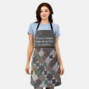 Search for quilted aprons Rustic