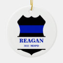 Search for law enforcement christmas tree decorations Cop