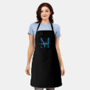 Search for feminine aprons Black