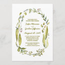 Search for vegetarians 5x7 invitations Simple