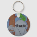 Search for cute sloth key rings Green