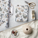 Search for blue and silver christmas wrapping paper Snowflake