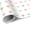 Search for soft wrapping paper Heart pattern