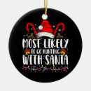 Search for hunt christmas tree decorations Santa
