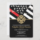Search for firefighter graduation invitations First responder