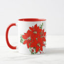 Search for poinsettia mugs Glitter