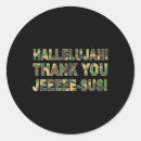 Search for hallelujah stickers Jesus