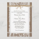Search for twine wedding invitations Burlap