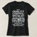 Search for quality control tshirts profession