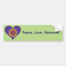 Search for namaste bumper stickers Inspirational