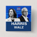 Search for president campaign badges Democrats