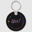 Search for retro star key rings Black