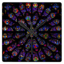 Search for notre dame clocks Stained glass