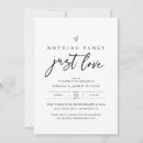 Search for just married wedding invitations We got married