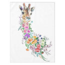 Search for giraffe tablecloths Colourful