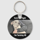 Search for funny birthday key rings Over the hill