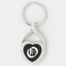 Search for black lady key rings Heart