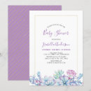 Search for succulent baby shower invitations Watercolor