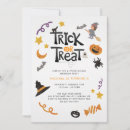Search for monster halloween invitations Trick or treat