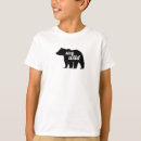 Search for camping kids tshirts Black bear
