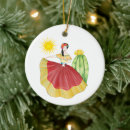 Search for mexican cactus christmas tree decorations Southwest
