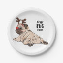 Search for christmas reindeer plates Happy