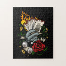 Search for playing cards puzzles Gambling