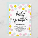 Search for colourful confetti invitations Gender neutral