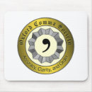 Search for comma mouse mats Punctuation