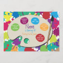Search for paint palette invitations Party