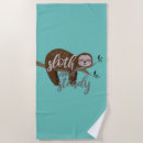 Search for sloth beach towels Kawaii