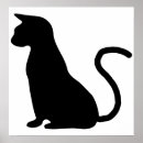 Search for cat silhouette posters Pet