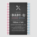Search for bbq gender reveal invitations Boy or girl