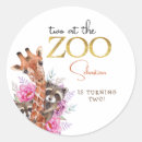 Search for zoo birthday stickers Wild