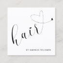 Search for heart business cards Minimalist