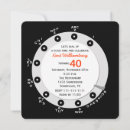 Search for retro 40th birthday invitations Forty