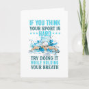 Search for funny swim swimming cards Pool