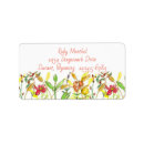 Search for seeds return address labels Floral