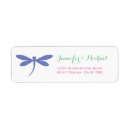 Search for dragonfly return address labels Modern