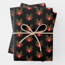 Search for light bulb wrapping paper Red