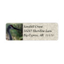 Search for paper crane return address labels Cranes