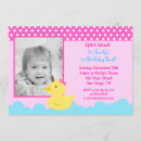 Search for rubber duck birthday invitations Baby