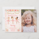 Search for ballet design invitations Girl