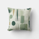 Search for green abstract cushions Mid century modern