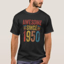 Search for 1950 style tshirts Since