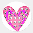 Search for pink soccer ball stickers Girly