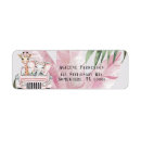 Search for grey elephant return address labels Baby shower