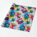 Search for grunge wrapping paper Skull