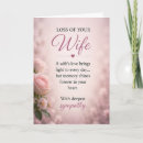 Search for loss of wife cards Funeral